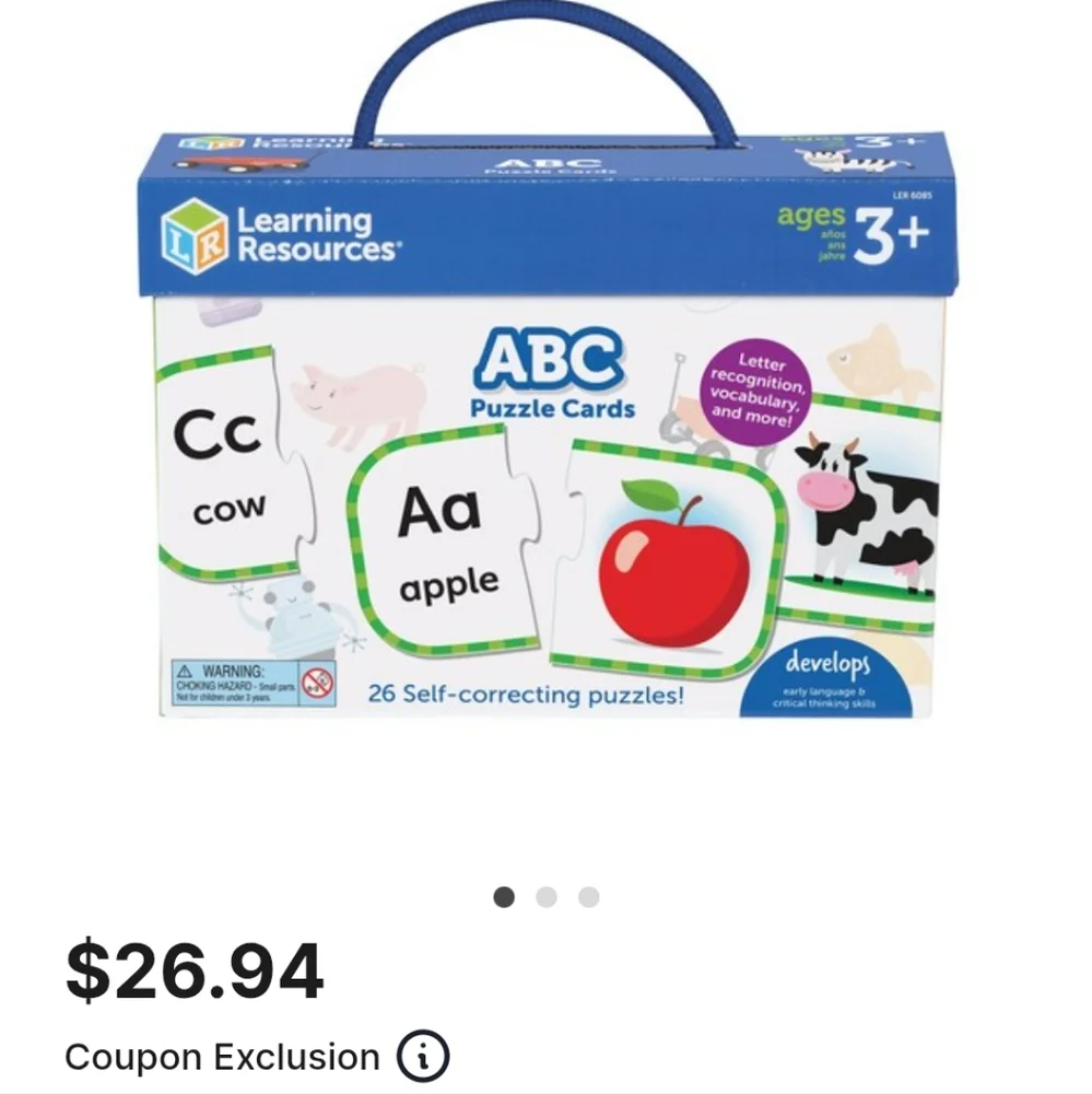✨️New Colorful Educational Flashcards Set